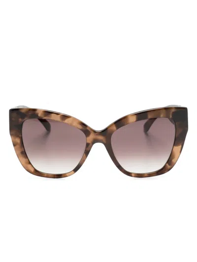 Kate Spade Bexley Cat-eye Frame Sunglasses In Brown
