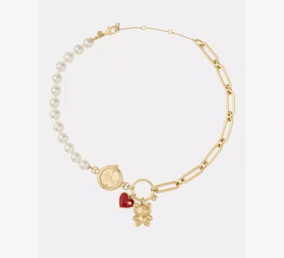 Kate Spade Bits And Baubles Charm Necklace In Gold