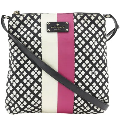 Pre-owned Kate Spade Black Canvas Shoulder Bag ()