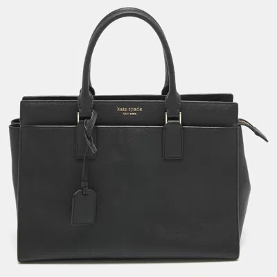Pre-owned Kate Spade Black Leather New York Cameron Street Tote