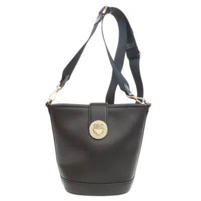 Pre-owned Kate Spade Black Leather Shoulder Bag ()