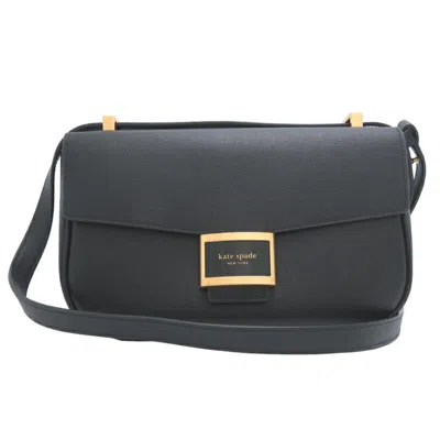 Pre-owned Kate Spade Black Leather Shoulder Bag ()