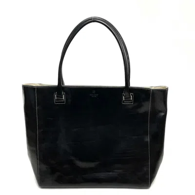 Pre-owned Kate Spade Black Leather Tote Bag ()