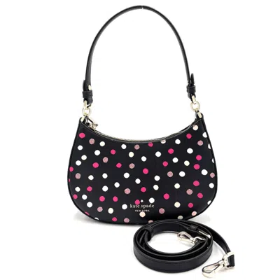 Pre-owned Kate Spade Black Multi-color Pvc Shoulder Bag ()