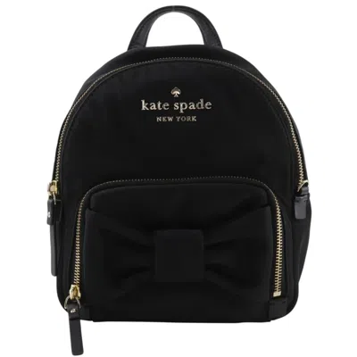 Pre-owned Kate Spade Black Nylon Backpack ()