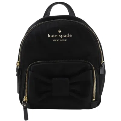 Pre-owned Kate Spade Black Nylon Backpack ()