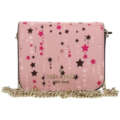 Pre-owned Kate Spade Black Pink Pvc Wallet (bi-fold) () In Multi