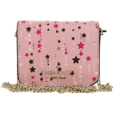 Pre-owned Kate Spade Black Pink Pvc Wallet (bi-fold) () In Multi