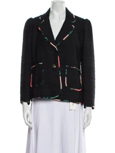 Pre-owned Kate Spade Blazer In Black