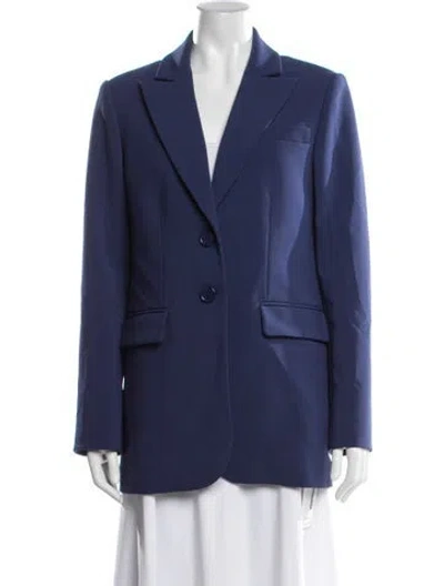 Pre-owned Kate Spade Blazer In Blue