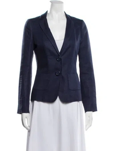 Pre-owned Kate Spade Blazer In Blue