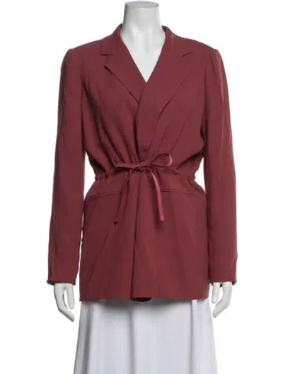 Pre-owned Kate Spade Blazer In Red
