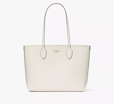 Kate Spade Bleecker Large Tote In Parchment