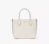 Kate Spade Bleecker Medium Crossbody Tote In Parchment