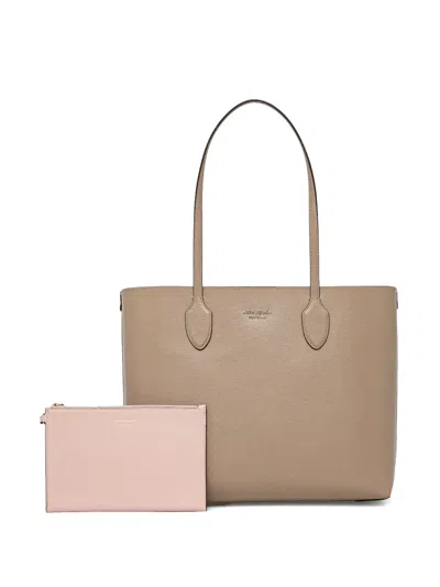 Kate Spade Bleecker Tote Bag In Neutrals