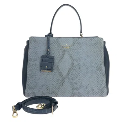 Pre-owned Kate Spade Blue Leather Handbag Shoulder Bag ()