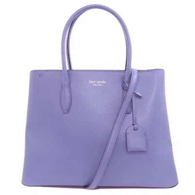 Pre-owned Kate Spade Blue Leather Tote Bag ()