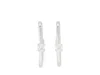 Kate Spade Bold Small Hoops In Silver