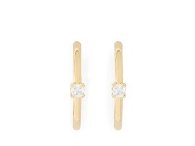 Kate Spade Bold Small Hoops In Animal Print