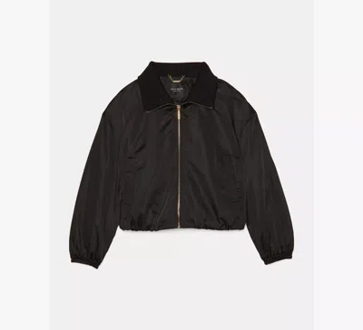 Kate Spade Bomber Jacket In Black