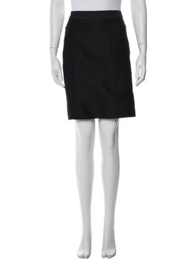 Pre-owned Kate Spade Bow Accents Knee-length Skirt In Black