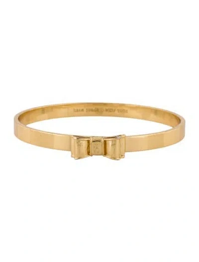 Pre-owned Kate Spade Bow Bangle Bracelet, 7.75" In Multi
