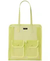 Kate Spade Breezy Medium Mesh Tote Bag In Green