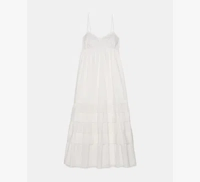 Kate Spade Breezy Voile Maxi Dress In White