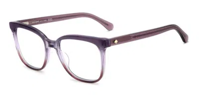 Kate Spade Brieana 2 2ow Women's Glasses Purple Size 53 - Free Lenses - Blue Light Block Available In Gray