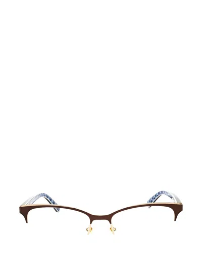 Kate Spade Brieana Cat-eye Glasses In Brown