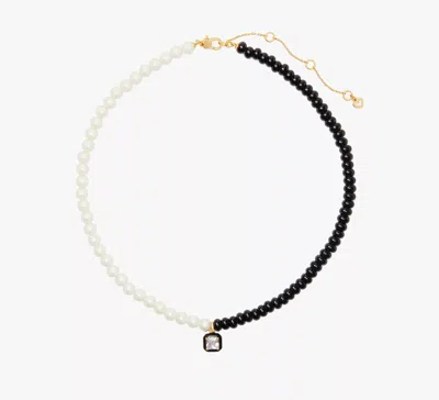 Kate Spade Brighten Up Beaded Necklace In Gold