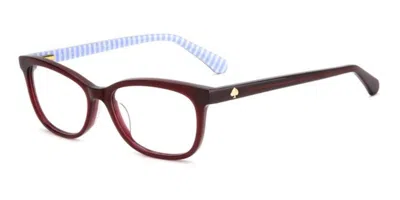 Kate Spade Bronwen/3 Qfo Occhiali Da Vista Rossi Per Donna (solo Montatura) In Pink