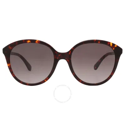Kate Spade Brown Gradient Oval Ladies Sunglasses Bria/g/s 0086/ha 55