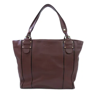 Pre-owned Kate Spade Brown Leather Tote Bag ()