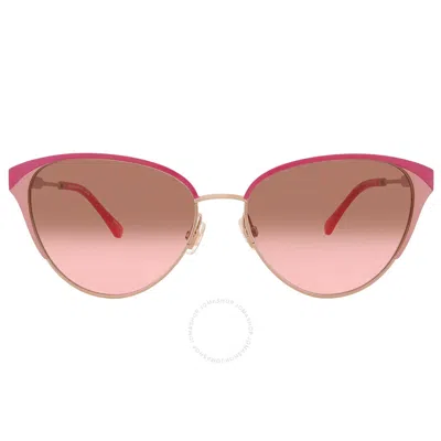 Kate Spade Brown Pink Gradient Cat Eye Ladies Sunglasses Alianna/g/s 0000/m2