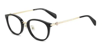 Kate Spade Brynlee 2/fj Asian Fit 807 Women's Glasses Black Size 50 - Free Lenses - Blue Light Block Available In Orange