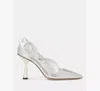 Kate Spade Bunnie Pump In Silver