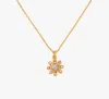 Kate Spade Bursting Blooms Pendant In Yellow Gold
