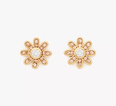 Kate Spade Bursting Blooms Studs In Yellow Gold