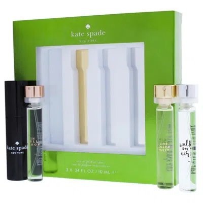 Kate Spade By  For Women - Pc Fragrances Gift Set X .oz Edp Spray Live Colorfully