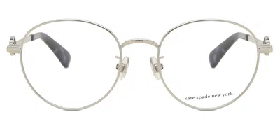 Kate Spade Caia/f Asian Fit Women's Glasses, Silver, Size 49