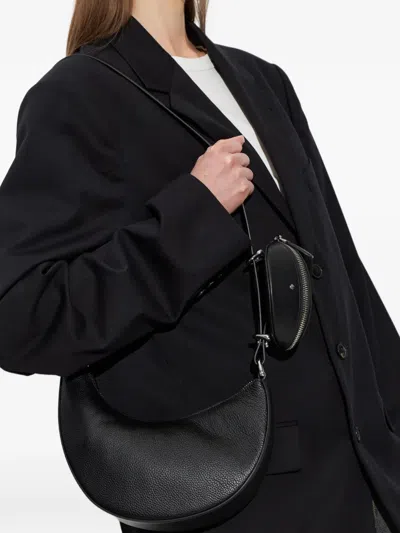 Kate Spade Calf Leather Cross Body Bag In Black