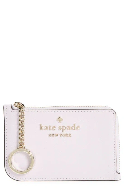 Kate Spade Cameron Medium L-zip Card Holder In Lilac Moonlight