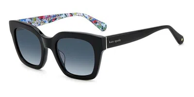 Kate Spade Camryn/s 807/wj Women's Sunglasses Black Size 50