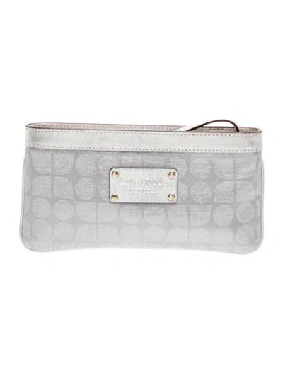 Pre-owned Kate Spade Canvas Clutch
