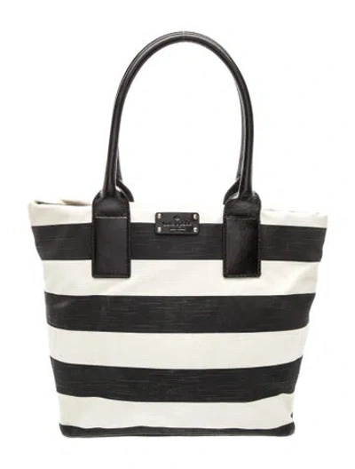 Pre-owned Kate Spade Canvas Shoulder Bag In Multi