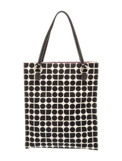 Pre-owned Kate Spade Canvas Shoulder Bag In Neutrals