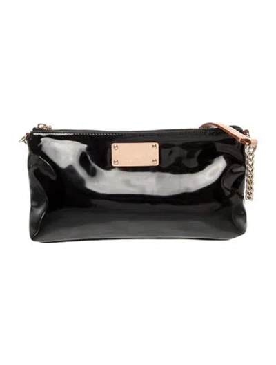 Pre-owned Kate Spade Canvas Top Handle Bag In Black