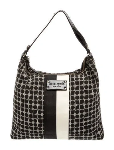 Pre-owned Kate Spade Canvas Top Handle Bag In Neutrals