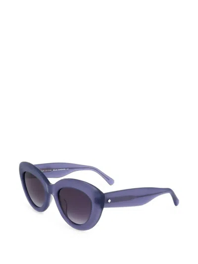 Kate Spade Capri Cat-eye Sunglasses In Purple